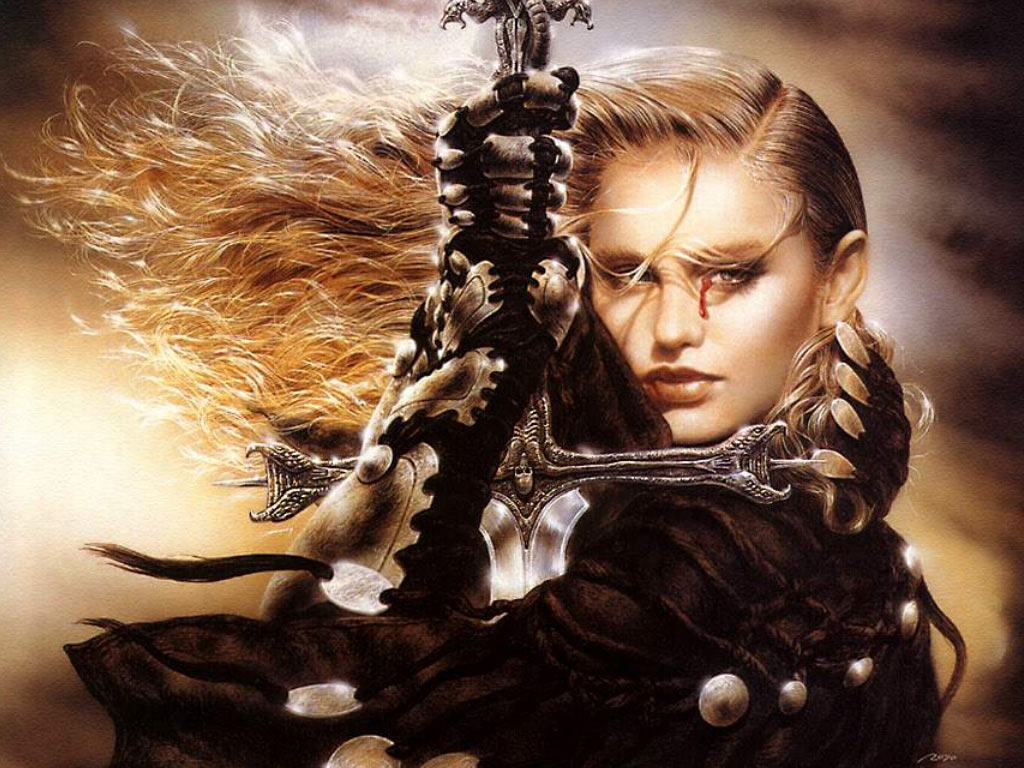 Luis Royo - Beauty of the weapon.jpg